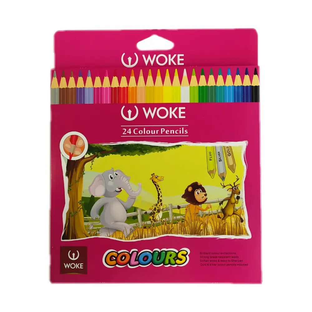 مدادرنگی 24تایی WOKE