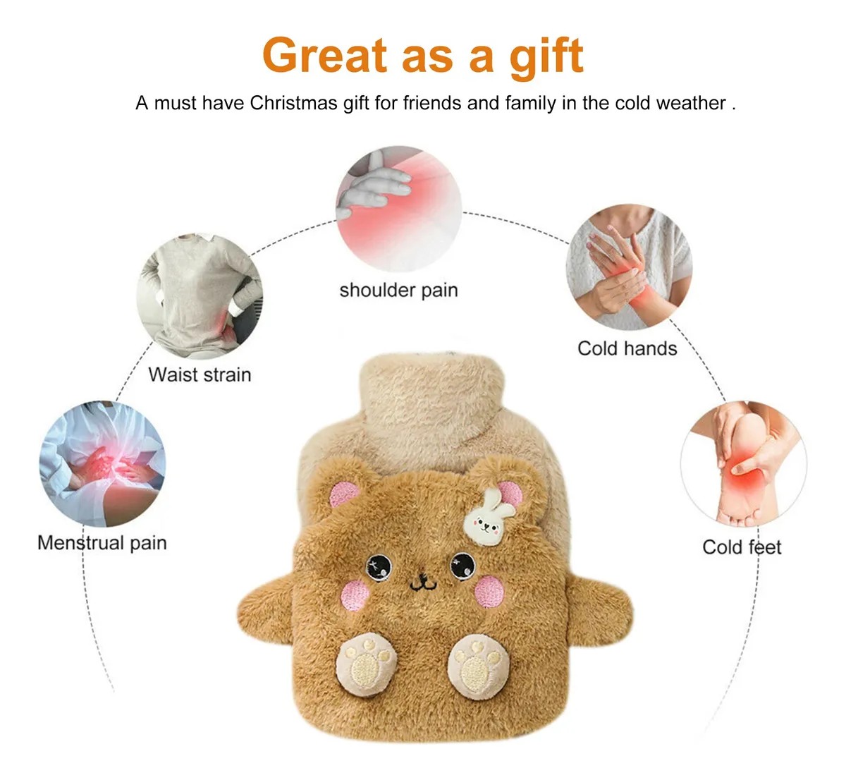 کیسه آبگرم پشمی حیوانات