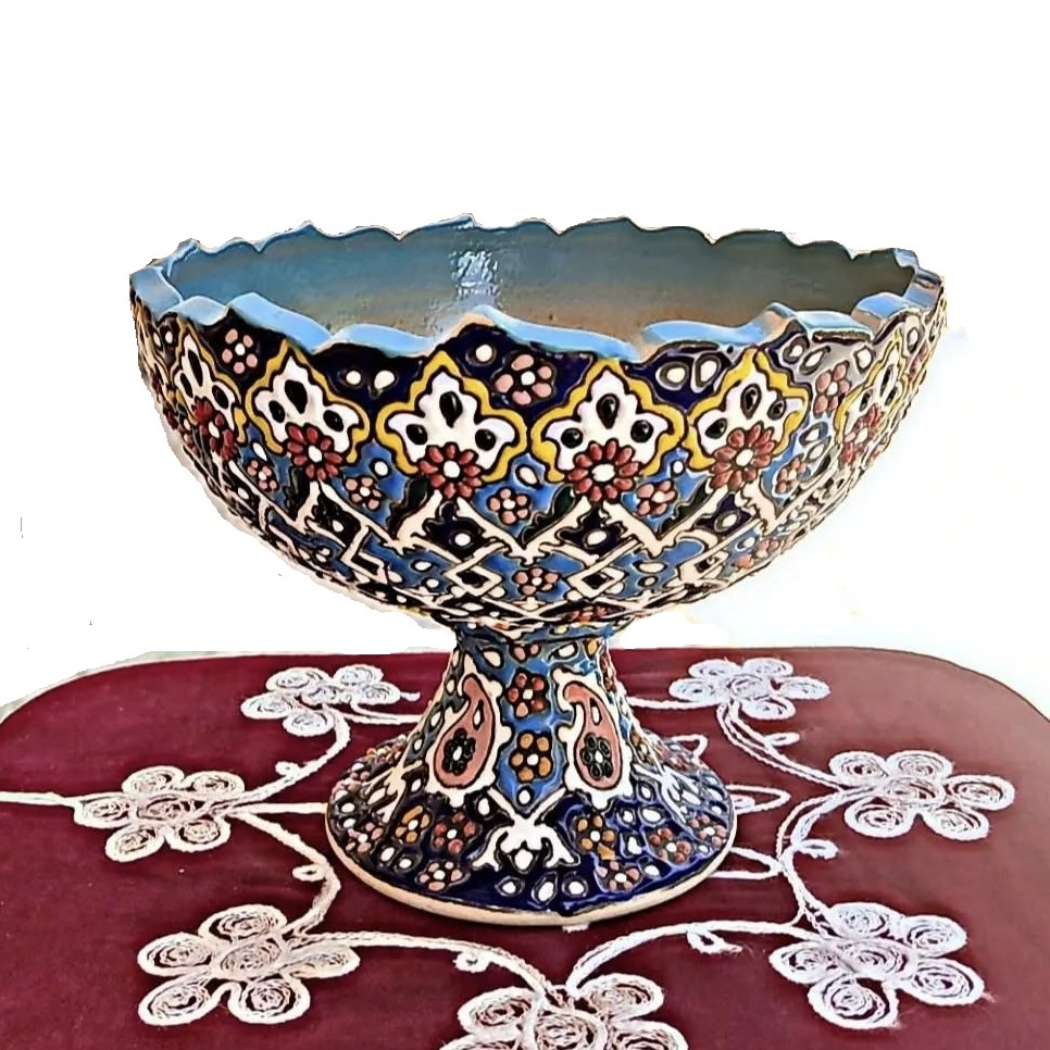 میوه خوری سفال میناکاری