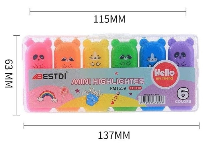 مینی هایلایتر تدی