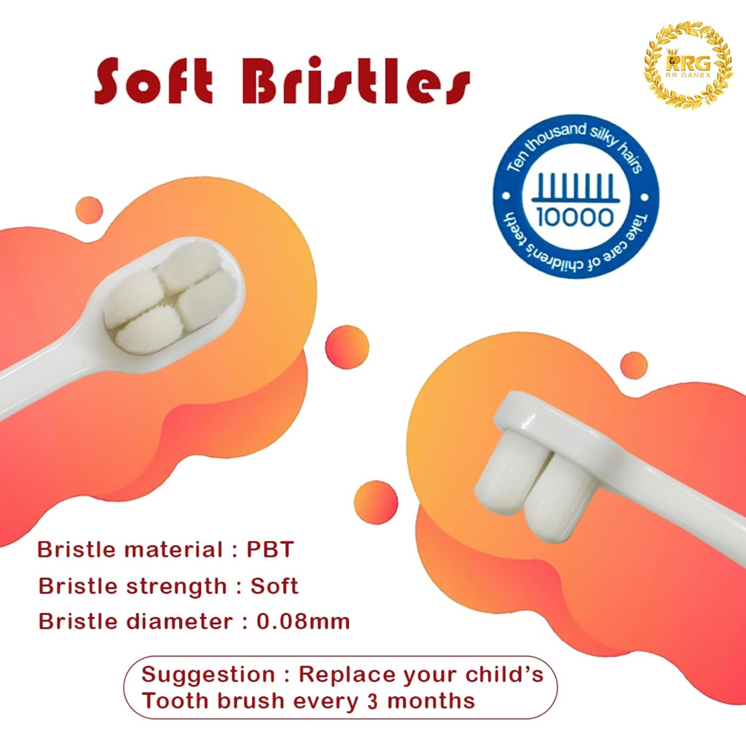 مسواک کودک کارتونی 