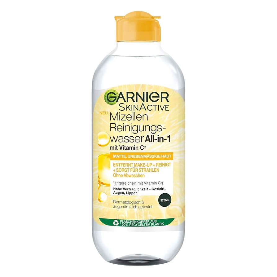 میسلار واتر آبرسان و درخشان کننده پوست گارنیر 