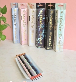 مداد سه گوش پرودون طرح مرمر (Marble)